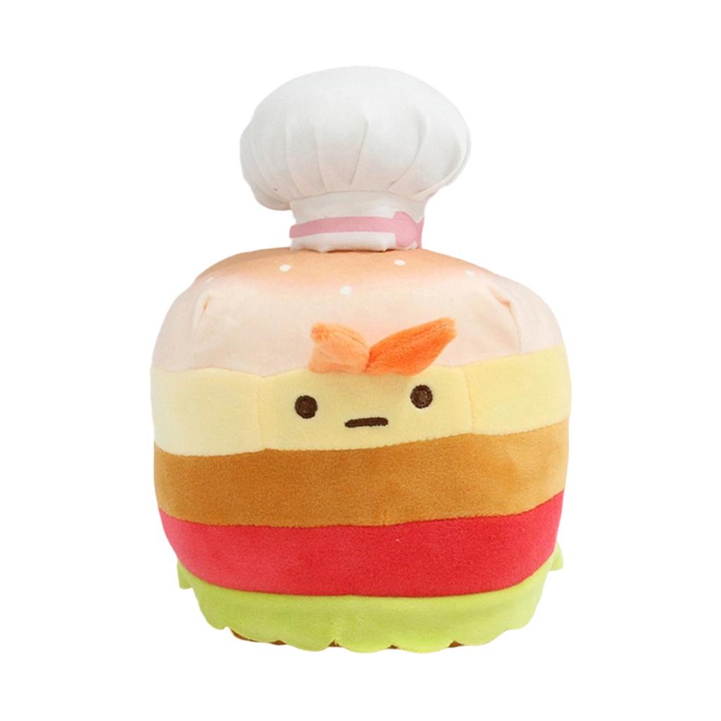 Cartoon Burger Toy Usa Chigi Chef Star Pijie Pig Plush Doll Decoration