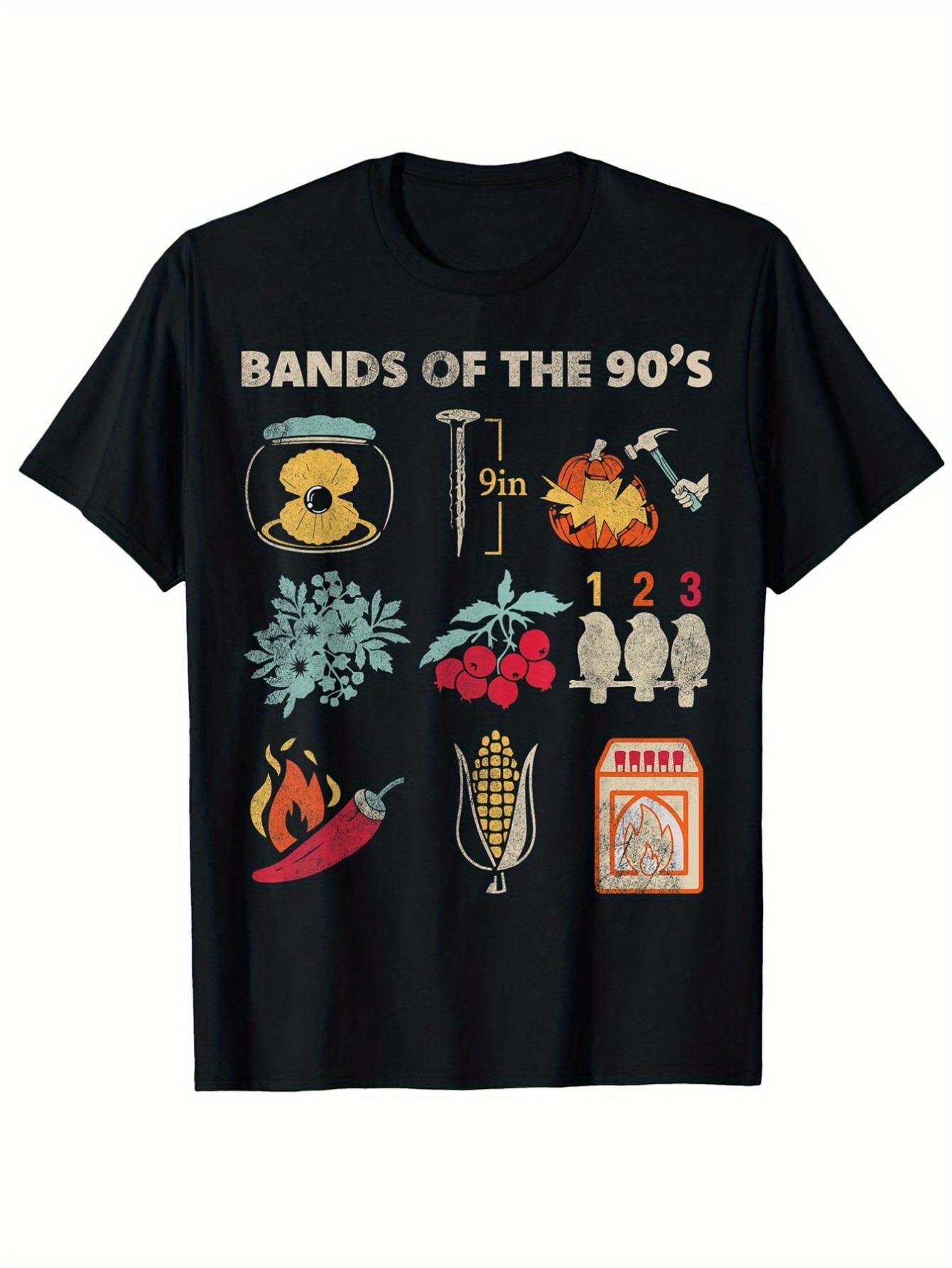 T-Shirt y2k 90s Retro Rock Band XL