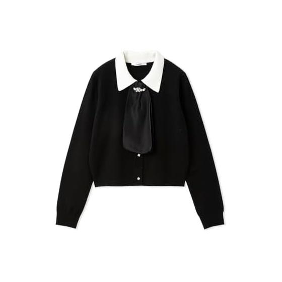 SNIDEL Bijou cardigan with tie SWNT255114 Women s