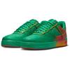 Scarpe da Skateboard Traspiranti Air Force 1 da Uomo Verde Arancio IB6834-300