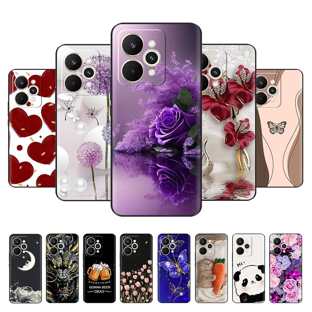Pro telefon Realme 15 Pro 5G Pouzdro na telefon Roztomilý chránič fotoaparátu Zadní kryt pro pouzdro Realme 15 5G Tekutý silikon Fundas Pouzdra na Realme15 Pro