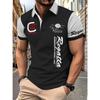 Summer New Men's Short Sleeved POLO Casual, Fashionable, Comfortable