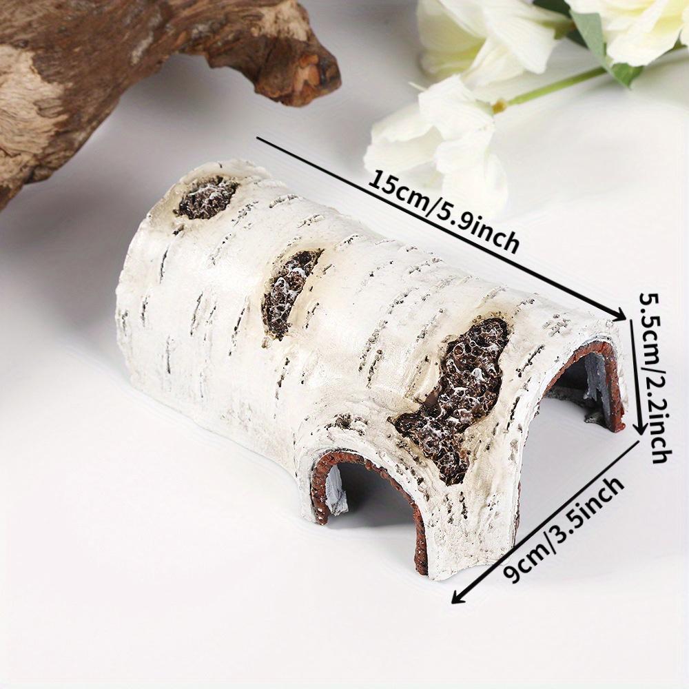 1 шт. имитация коры осины украшение для аквариума ландшафтный дизайн пещера — фото 3