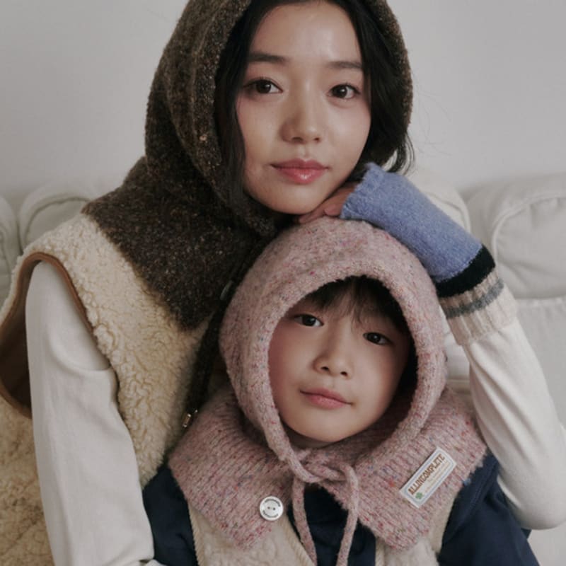 

ВСЕ НЕЗАВЕРШЕННОЕ Семейный Спринкл Букле Балаклава_Набор (5 цветов) Blue Adult (Family Set)