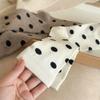 Mid-Calf Length Mid-Calf Crew Socks Polka Dot Pattern Warm Winter Socks  Autumn Winter Season