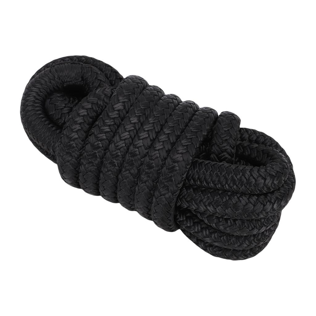 Boat Dock Line Double Weaving Nylon Boat Rope for Docking with 12in Marine Grade High Strength Mooring Rope 1Celsius2 Inch X15 Ft