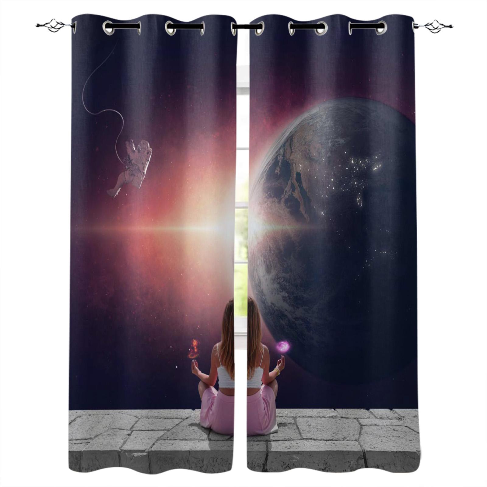 Розовые плотные шторы для йоги для детей — фото 16