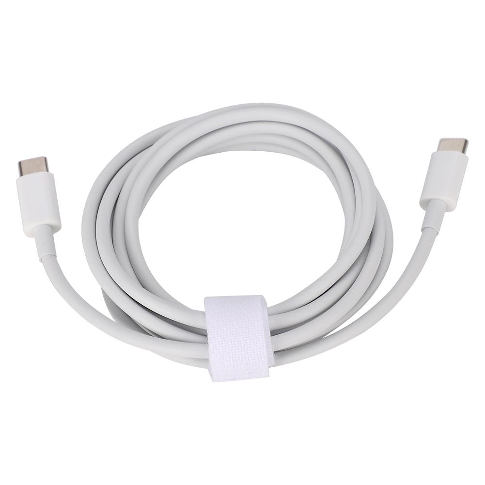 

PVC 100W 5A TYPE C Male to Male Interface Notebook Computer Laptop Tablet PC Fast Charging Cable(2m 2m