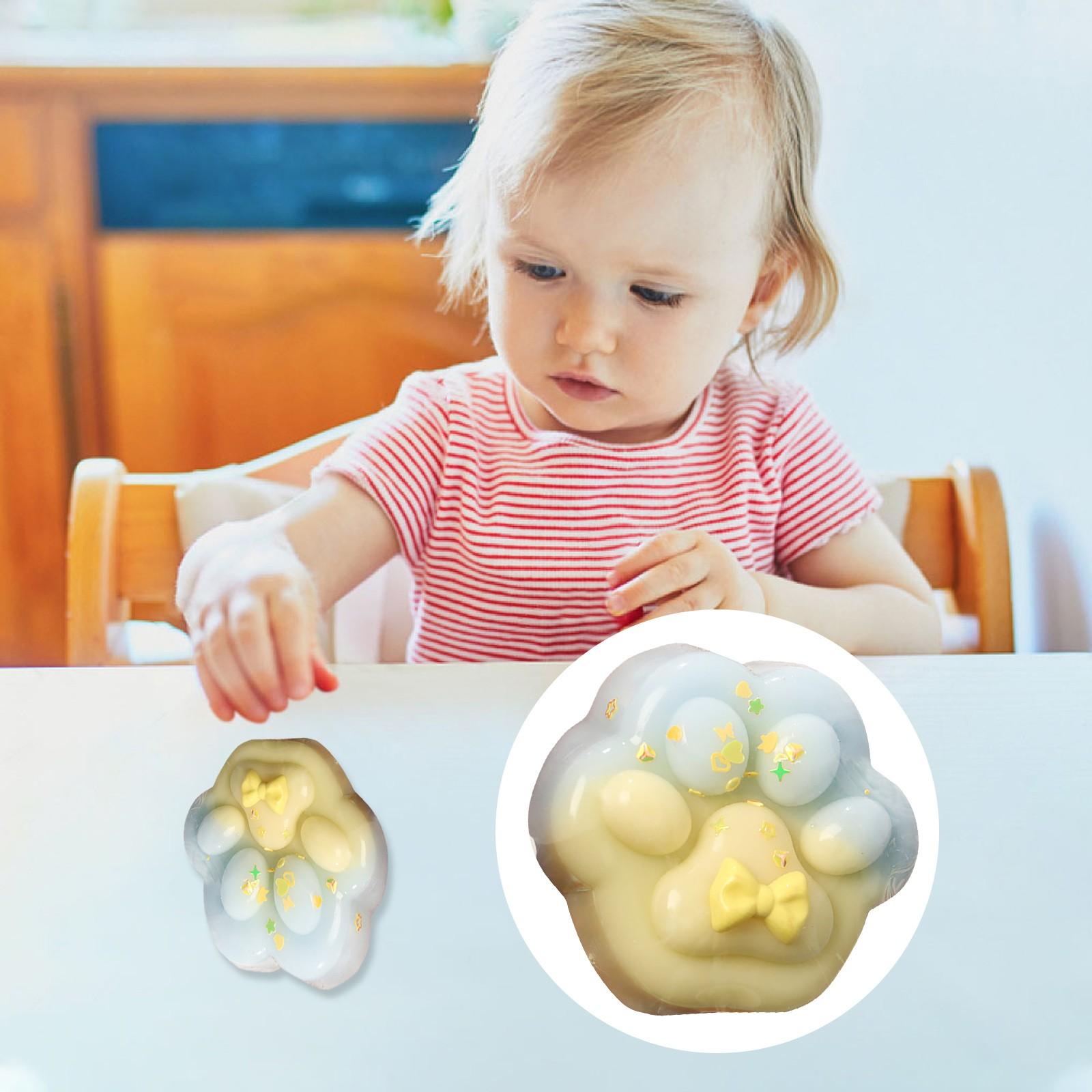 

Большая игрушка для сдавливания кошки, супер мягкая имитация силикона, детская творческая игрушка One Size циан