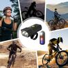 Bike Lights For Night Riding Bright Bike Flashlight Front Lights LED Lamp With Telescopic Zoom Outdoor Gear For Safety Commuting