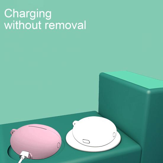 Earphone Case Soft Silicone Wireless Bluetooth-compatible Earbuds Protective Cover with Carabiner for Huawei Freebuds 4/4i