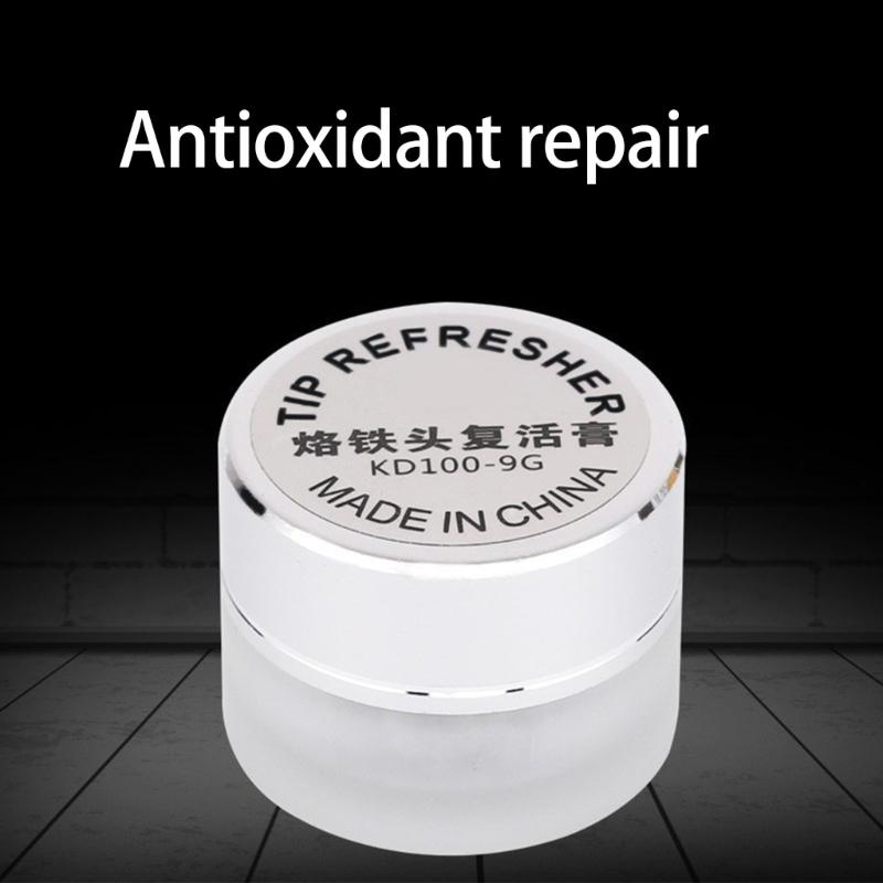 9g Soldering Iron Tip Cleaning Paste Soldering Iron Tip Tinner Activators Tip Cleaner Soldering Iron Tip Refresher