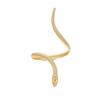 European and American Exaggerated High-end Bracelet Golden Yellow Serpentine Opening Adjustable Bracelet Ring Set