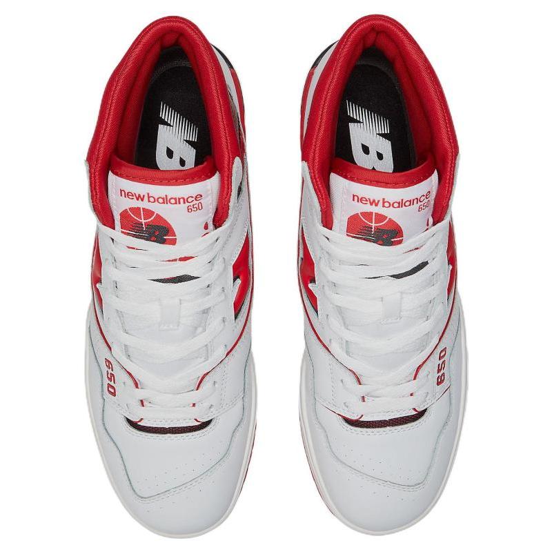 New Balance 650R 'White Red' Sneakers BB650RWR