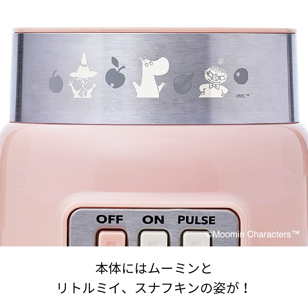 Recolte Glass Blender Rico Moomin RGB-1 (MPK) Pink