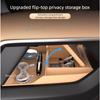 For BYD Denza B8 2025 2026 Car Center Console Double-layer Silicone Anti Slip Storage Box Interior Modify Accessories