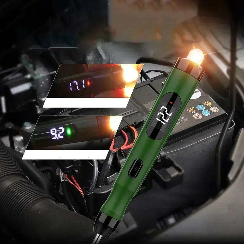 P50 Digital Display Circuit Load Polarity Voltages Tester Automotives Circuit Tester 5V-30V Digital Display Lamp Voltages Tester