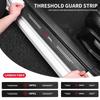 4pcs Car Logo Threshold Strip Door Sill Protectio Sticker for OPC Astra Insignia Mokka Zafira Corsa Vectra C D Antara Car