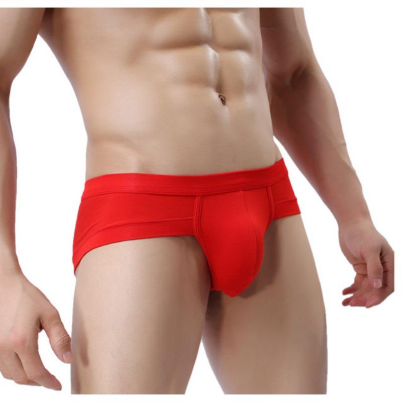 U-shaped Pouch Low Waist Men's Triangle Underpants