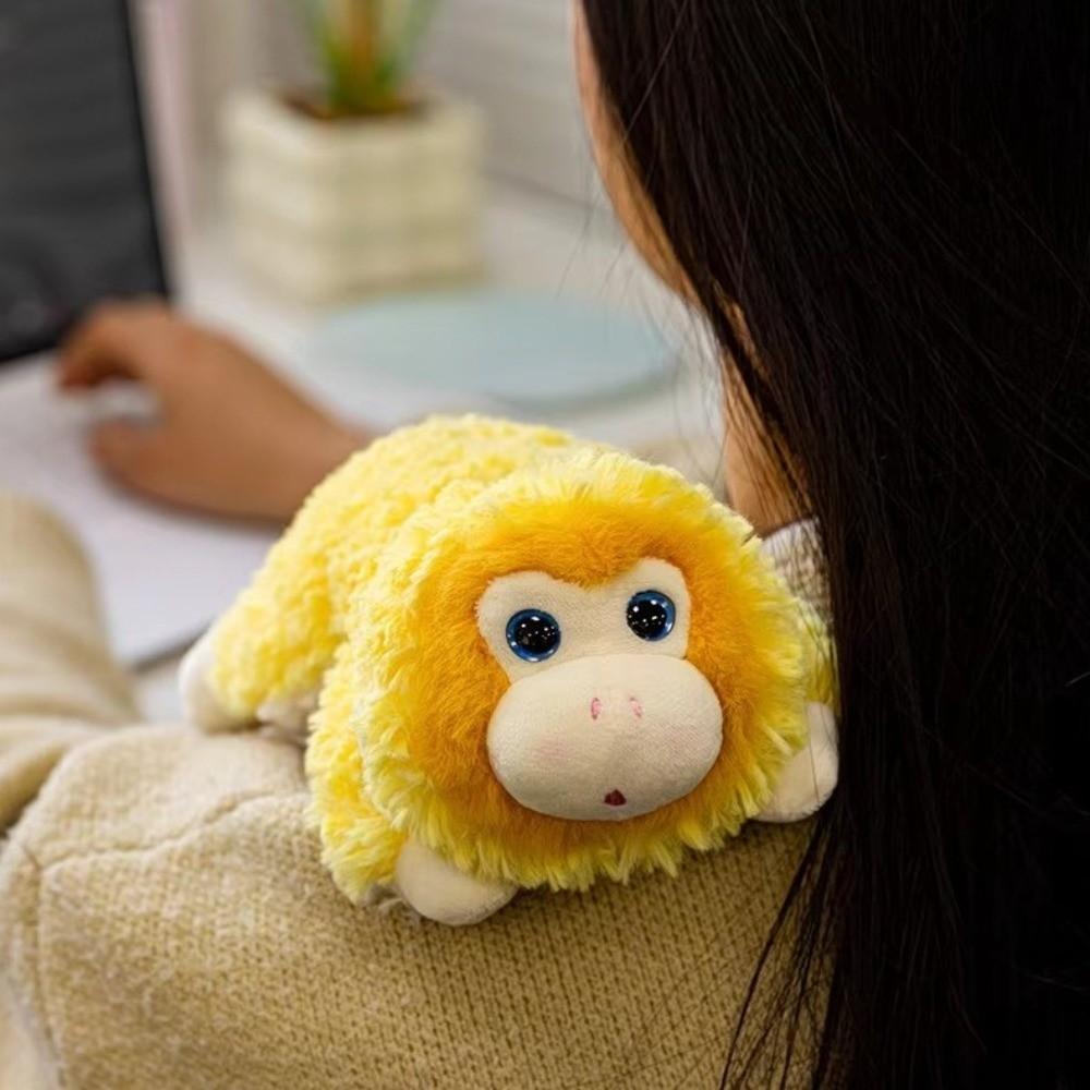 Deer Plush Animal Doll Monkey Cartoon Plush Doll Comfort Stuffed Animal Toy Table Companion