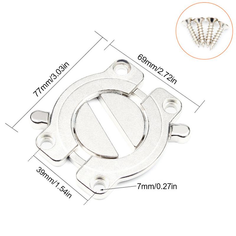 1Pcs Tabletop Connector Folding Table Buckles Desk Supporting Folding Hinge Desktop