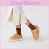 Indoor Women Cotton Shoes With Anti Slip Pvc Sole For Winter Home Comfort