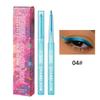 Glänzender Chamäleon Metallic Blau Eyeliner Gel Stift Lidschatten Mehrfarbig Augen Eyeliner Perlmuttfarben Polarisierte Glitzer Augen Pigment Make-up