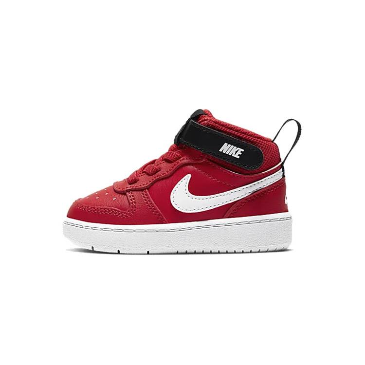 

Nike Court Borough Mid 2 Retro Sports Slip Resistant Cushioning Mid top Skateboard Shoes Red Infant And Toddler CD7784-600 22