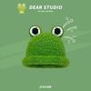 JYL TS DIY Shrek Knit Hat Unisex Winter Long Braid Green Beanie Hat Acrylic
