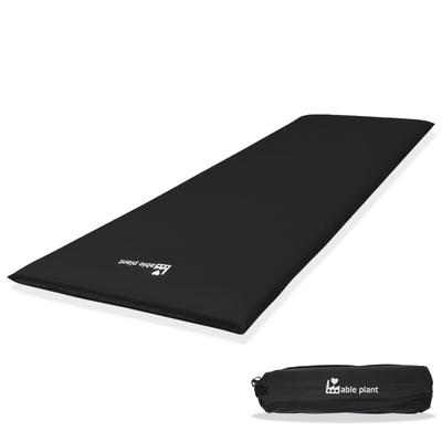 Able Plant Inflatable Mat, Camping Mat, Air Mattress, Automatic Inflation, 8cm, for Disaster Preparedness (Black)