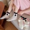 Summer Socks Women'S Cartoon Animal Short-Legged Socks Thin Sweat-Absorbing Boneless Socks Color-Blocking Women'S Socks