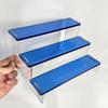3 Layer Acrylic Color Display Shelf Toy Manual Blind Box Storage Shelf Lipstick Cosmetics Perfume Creative Shelf Storage Box Cupcake Organizer Rack