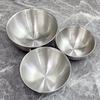 304 Stainless Steel Kitchen Basin: Wash Veggies, Knead Dough, Beat Eggs, or Mix Salads. Thick, Durable Design for Household Use.