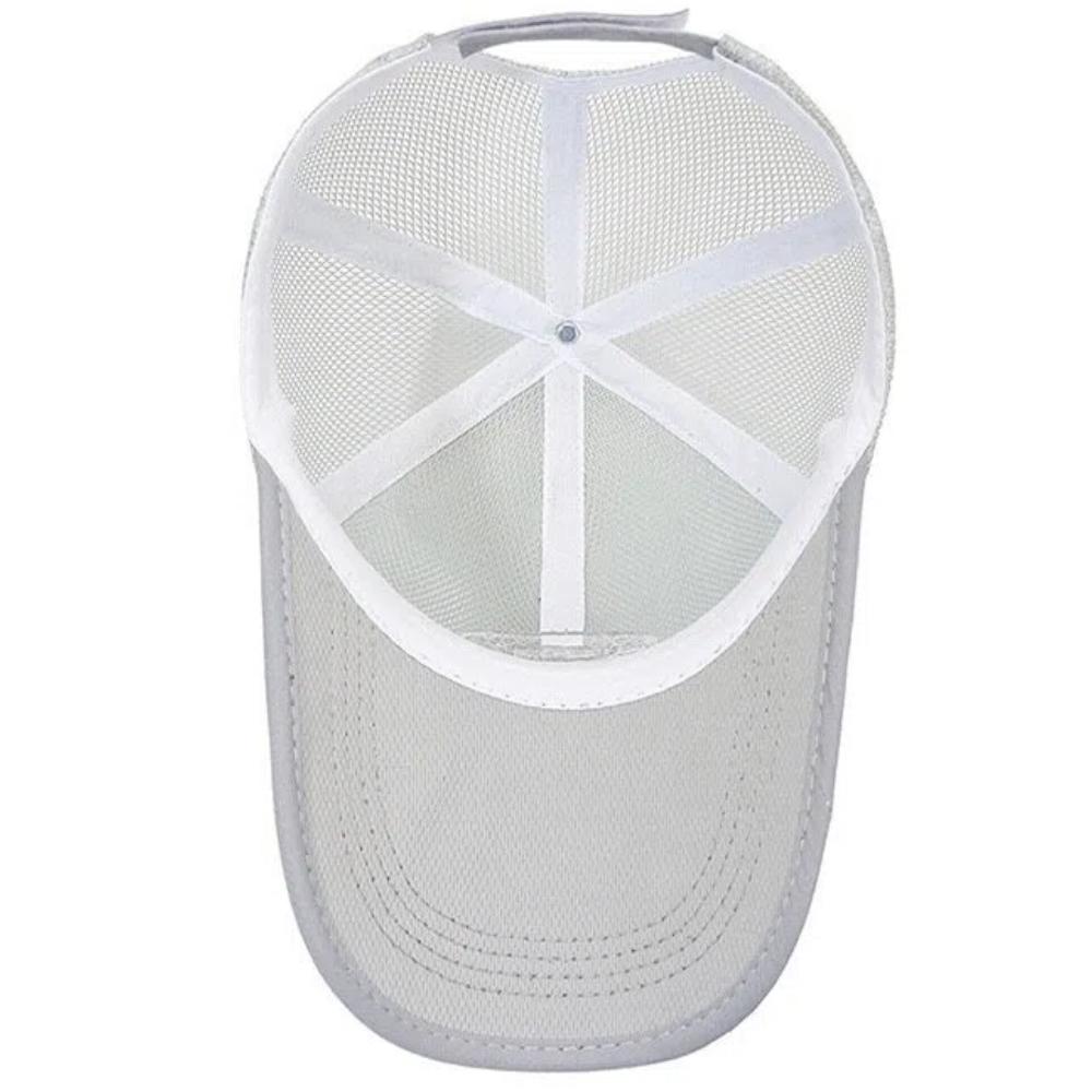 New Style Unisex Long-Brim Mesh Baseball Cap Breathable Sun Protection Trucker Hats For Men Female Outdoor Hiking Sports Caps
