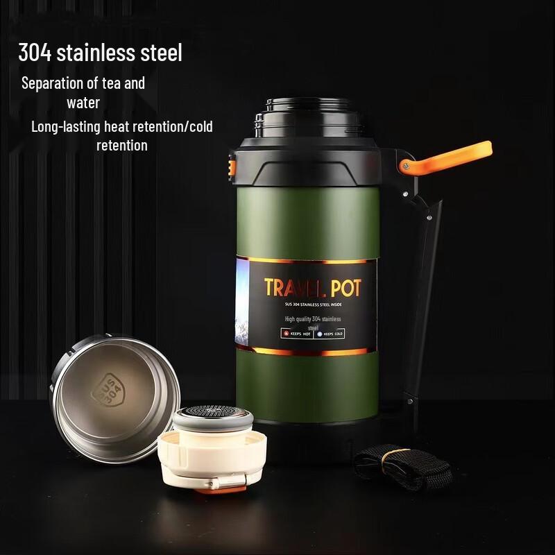 Large Capacity Outdoor Stainless Steel Insulated Travel Flask