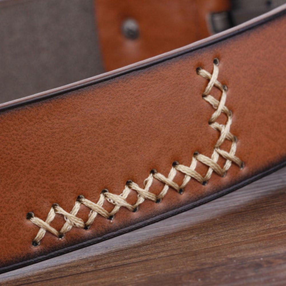 Cowboy Pin Buckle Waistband Vintage Business Belts All-match Leather Belt Men's Belt