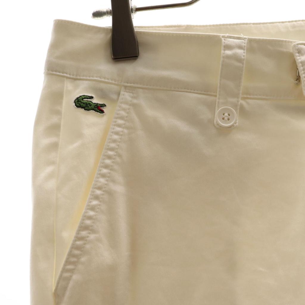 LACOSTE Cropped pants 42 off white Women Used