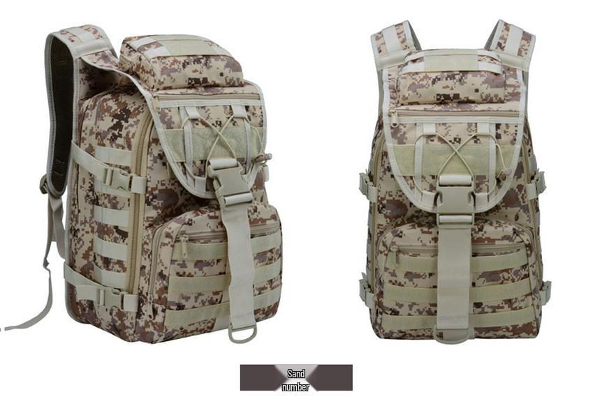 X7 Tactical Waterproof Men's Hiking Backpack - Outdoor Travel & Camping Double Shoulder Bag