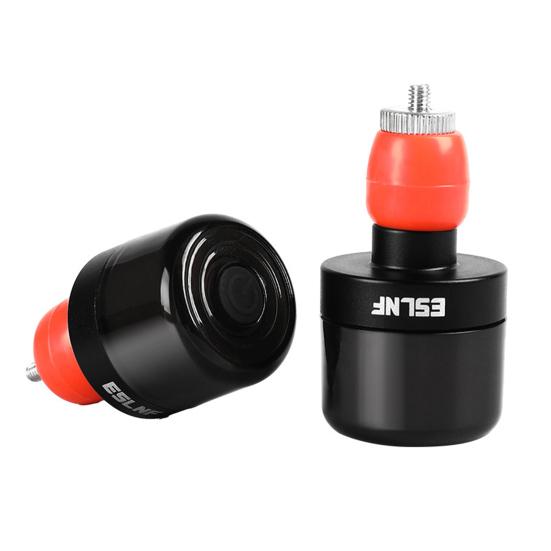 Bicycle Handlebar End Light USB Rechargeable Super Bright Waterproof Lightweight Road Mountain Bike Riding Mini LED Warning Lamp Bike