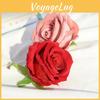 Velvet Rose Artificial Rose Head With Embossed Craft For Wedding Romantic Venue