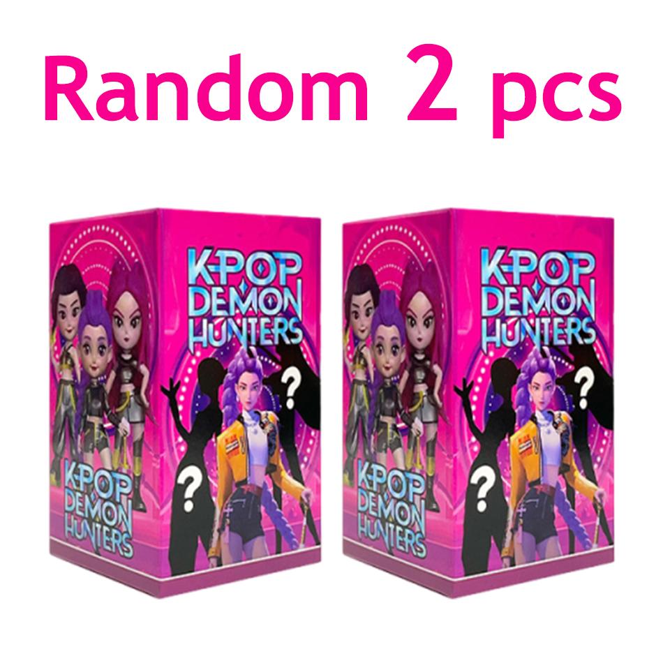 Beliebte Film-Girlgroup K-Pop Q Version Rumi Figur Modell Blind Box Trendiges Ornament Niedliche Film-Merchandise Geburtstagsgeschenk