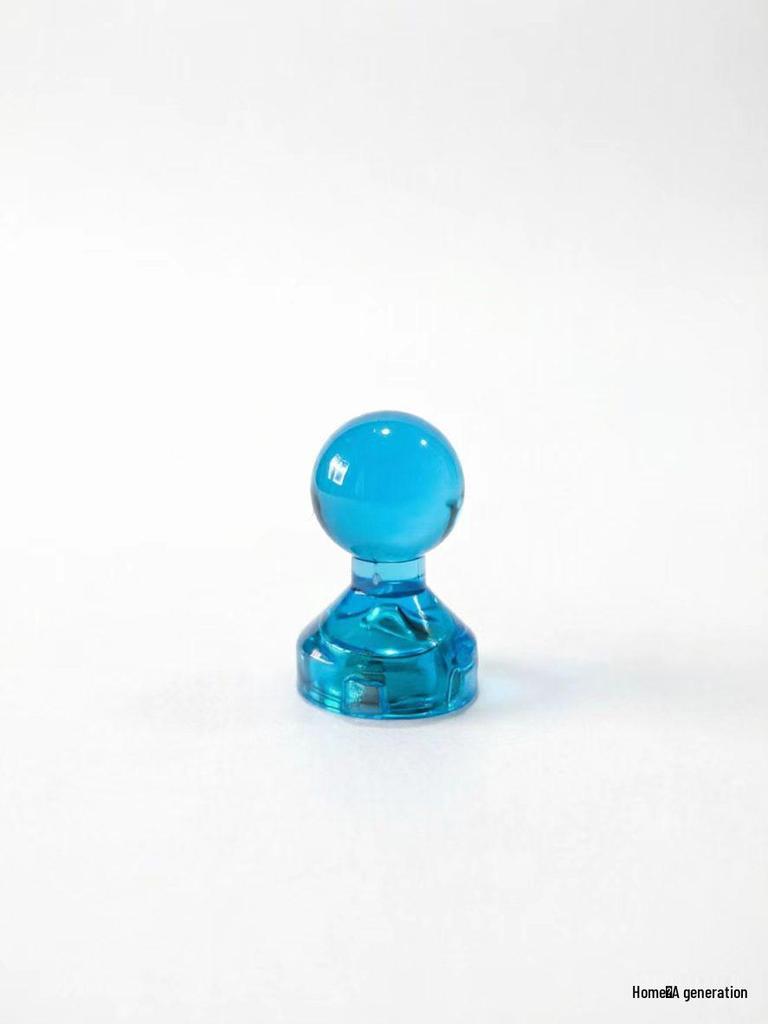 Colorful Transparent Neodymium Iron Boron Magnet Pushpin with Strong Magnetic Hold