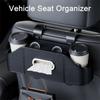With Tissue Box Car Backseat Organizer Hanging Hook Automotive Storage Rack  Car Seat