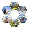 Portable Sun Cover Hat Parasol Double Layer Headwear for Outdoor Fishing Gardening Camping Hiking and Daily Walking