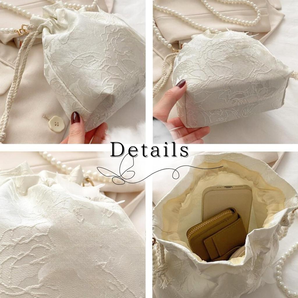 [Harujio] Yukata Bag Shoulder Bag Hakama Drawstring Bag Yukata Drawstring Bag Women's Shoulder Bag Drawstring Pouch Small Mini Yukata Accessories
