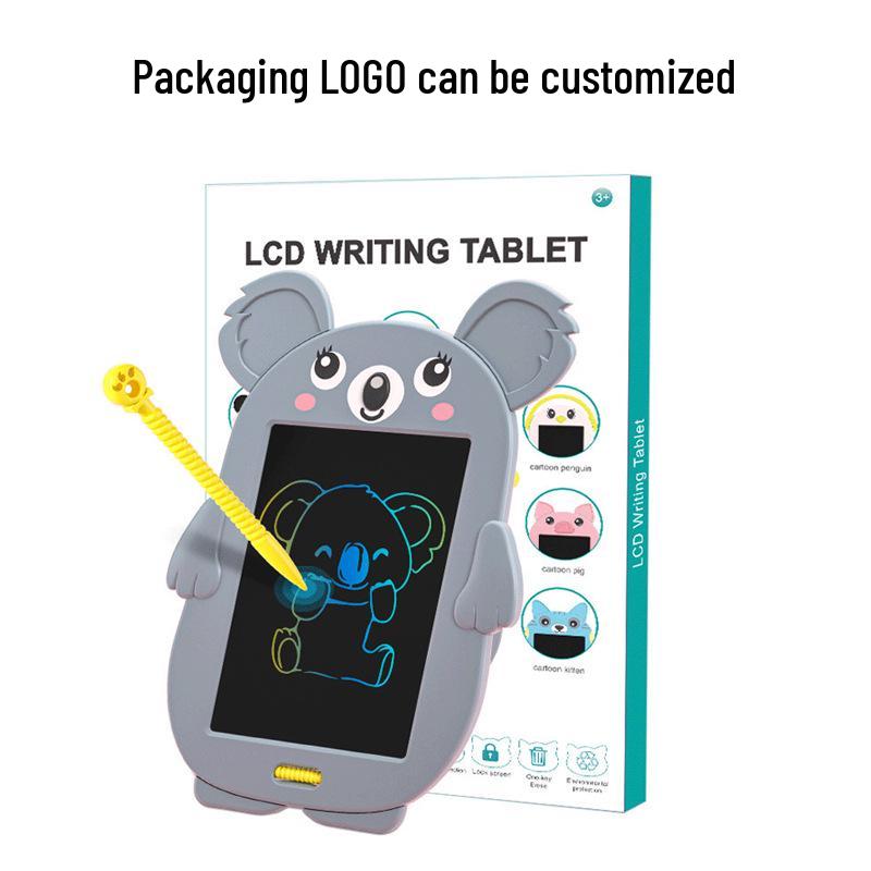 Cartoon LCD Writing and Drawing Board for Kids - Smart Learning and Doodling Tool