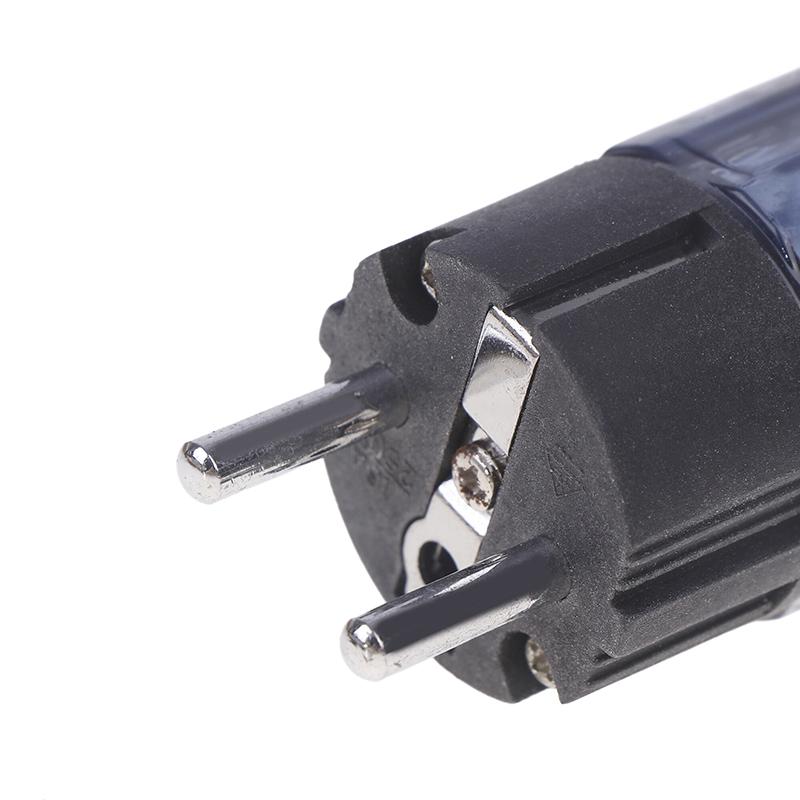Hifi C-037 P-037E Schuko Europe Eu Power Plug Rhodium Plated Iec Audio Connector Female-Male Matihur Audio