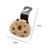 1 or 2PC Cute Cartoon Capybara Car Seat Back Hooks Storage Auto Headrest Organizer Hanger for Groceries Bag Handbag Decoration