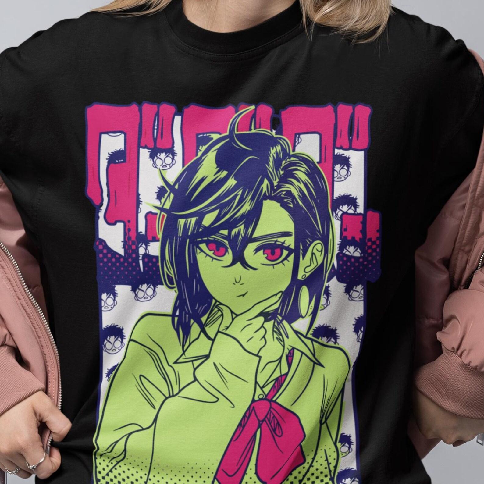 Anime Shirt, Vintage Manga Tee, Japanese Graphic Anime T-Shirt, Psychic Power Shirt, Alien Ghost Anime Lovers Tee Special Unisex Manga Shirt 2XL