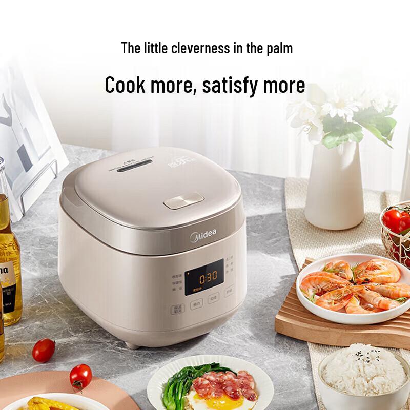 Midea 2L Mini Multi-Function Electric Rice Cooker CN Plug (adapter Included)